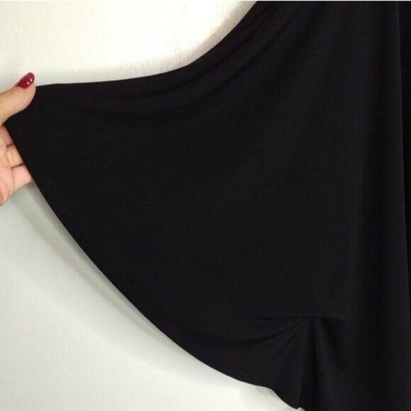 Robbie Bee Black Shrug size Medium Oversized Open Front - Picture 4 of 8